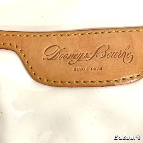 Dooney & Bourke Mini Margot Ivory  Patent Leather Crossbody - Picture 8 of 8